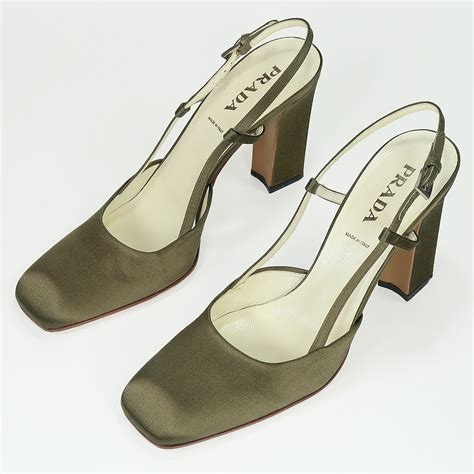 prada pumps vintage|Prada heels price.